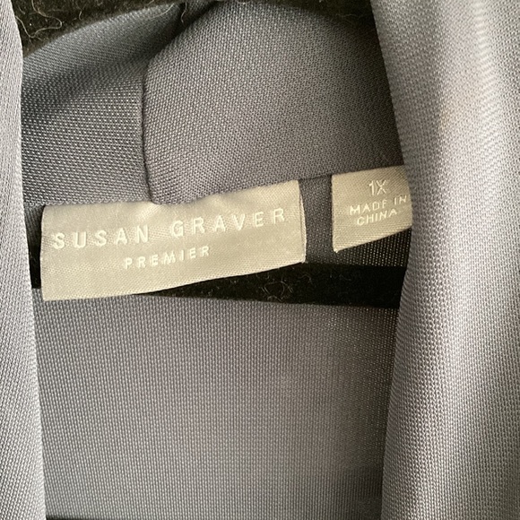 Susan Graver Liquid Knit Cardigan - Picture 2 of 5